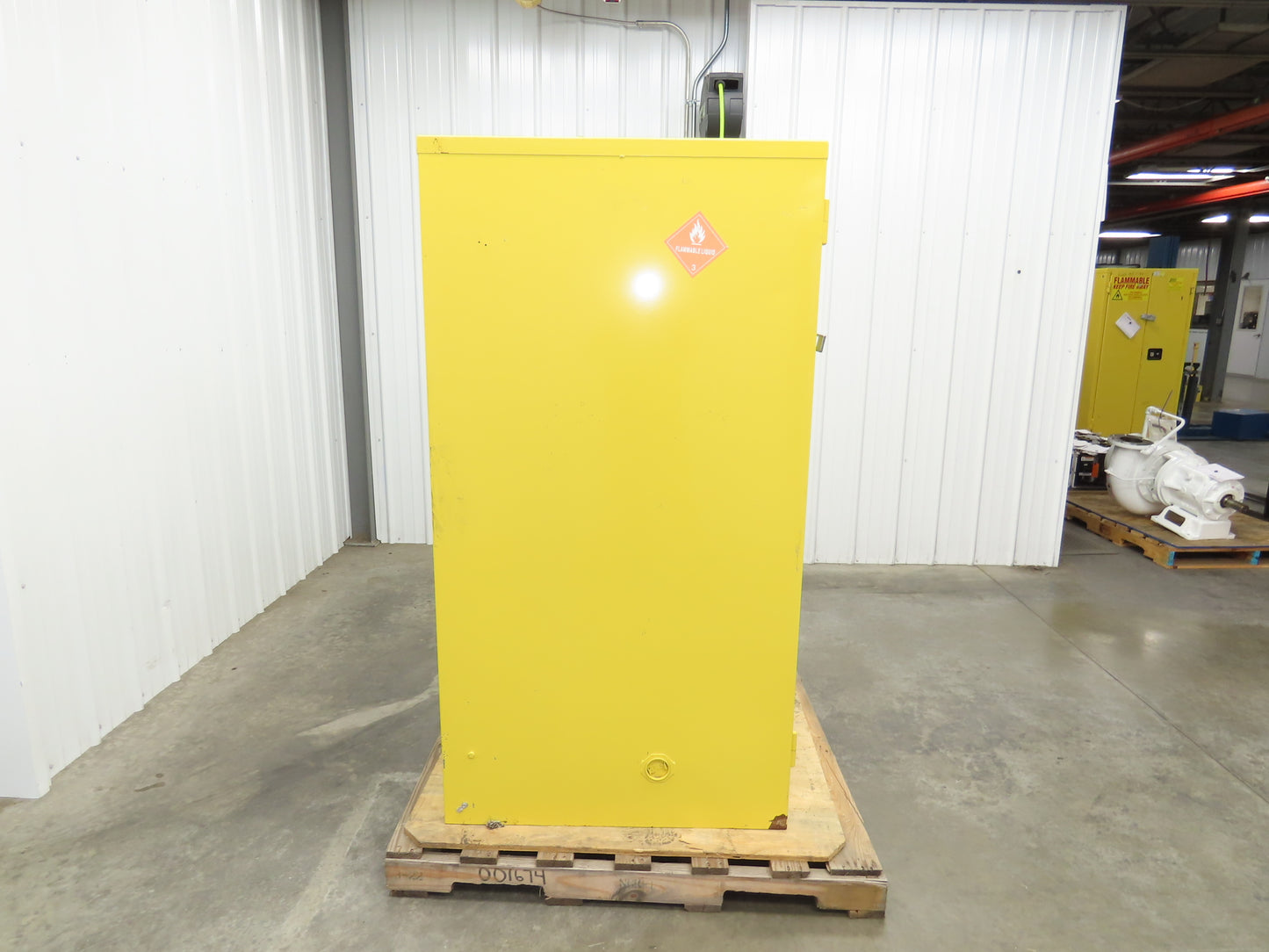Jamco BM60 Flammable Safety Cabinet 60 Gallon Yellow Flammable Liquid