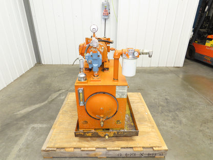 Continental RHM Hydraulic Power Unit 6.5 GPM 3500 PSI 5Hp Pump 25 Gal