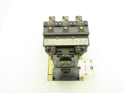 Allen Bradley 509-F0B Motor Starter Contactor 200Hp 600VAC 3Ph 480V Coil Size 5