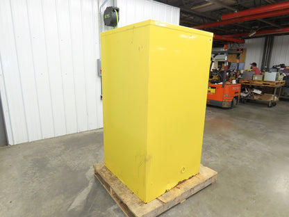 Jamco BM60 Flammable Safety Cabinet 60 Gallon Yellow Flammable Liquid