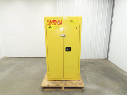 Jamco BM60 Flammable Safety Cabinet 60 Gallon Yellow Flammable Liquid