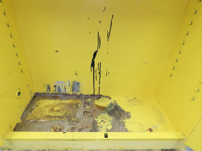 Justrite 25300 Yellow Flammable Safety Cabinet Dual Door 30 Gallon Liquid