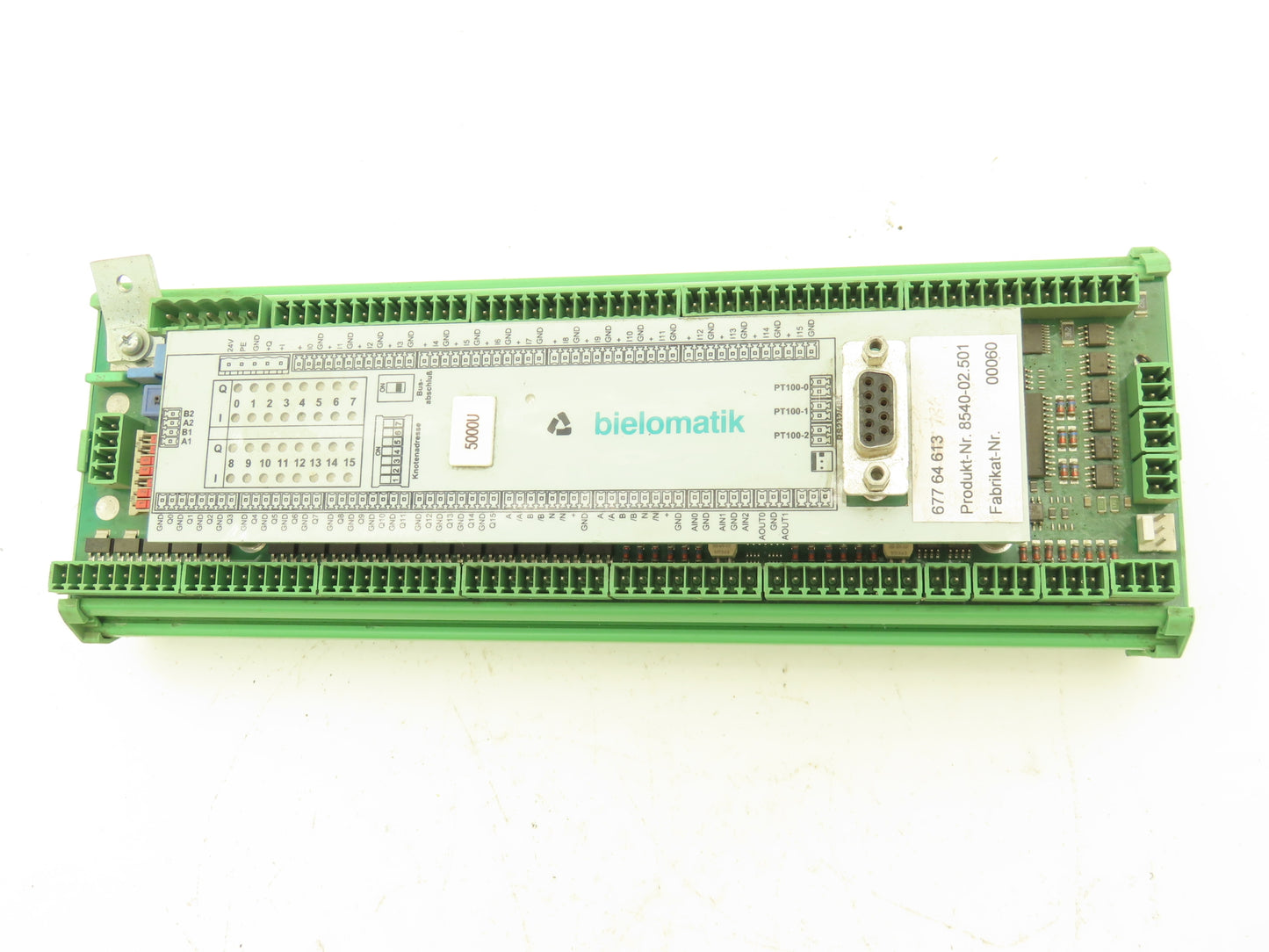 Bielomatik 8540-02.501 Control Module W/Terminal Block