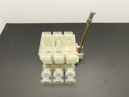 Telemecanique GS1 MU 3 J 200A Fused Disconnect Switch 3-Pole 200A 600VAC 250VDC