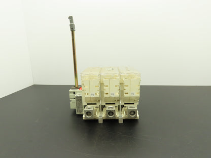 Telemecanique GS1 MU 3 J 200A Fused Disconnect Switch 3-Pole 200A 600VAC 250VDC