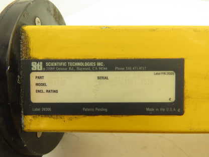 STI Optosafe P4100B Safety Light Curtain Receiver 1500mm Barrier P4136B