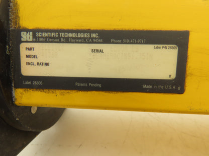 STI Optosafe P4100B Safety Light Curtain Receiver 1500mm Barrier P4136B