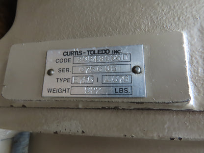Curtis Toledo E75G Rotary Screw Air Compressor Air End 1.676 Ratio