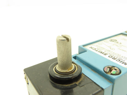 Microswitch LSA1AB Micro Limit Switch 600VAC 10A Side Rotary Silver Contacts