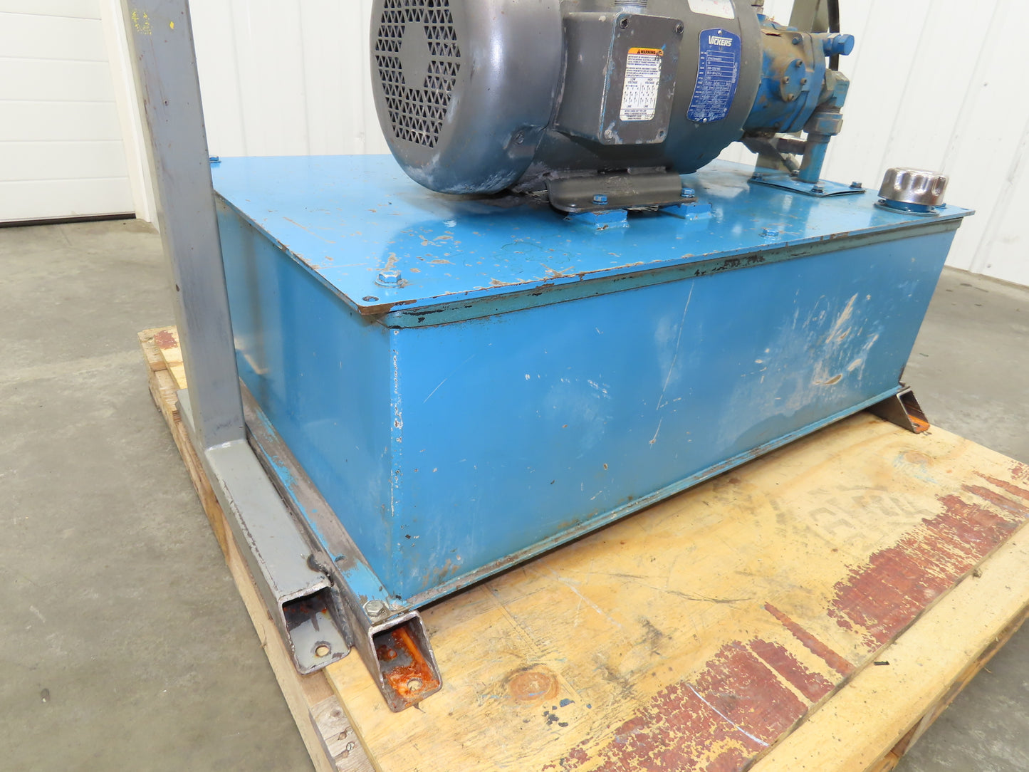 Eaton Vickers 02-341558 Hydraulic Power Unit 10GPM 230/460V 3Ph 30 Gallon Tank