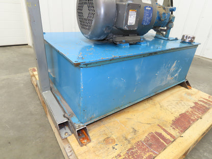 Eaton Vickers 02-341558 Hydraulic Power Unit 10GPM 230/460V 3Ph 30 Gallon Tank