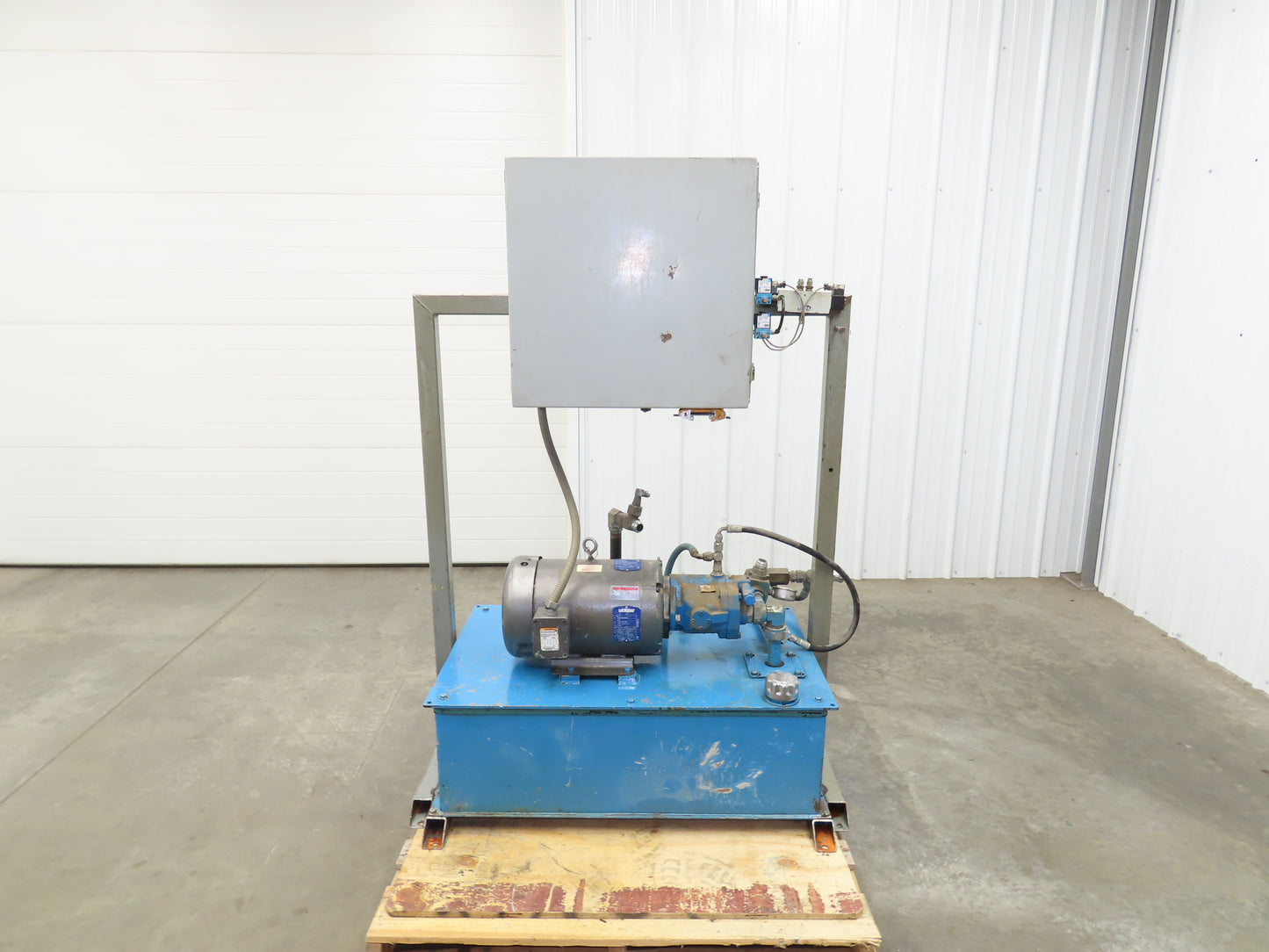 Eaton Vickers 02-341558 Hydraulic Power Unit 10GPM 230/460V 3Ph 30 Gallon Tank