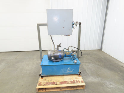 Eaton Vickers 02-341558 Hydraulic Power Unit 10GPM 230/460V 3Ph 30 Gallon Tank