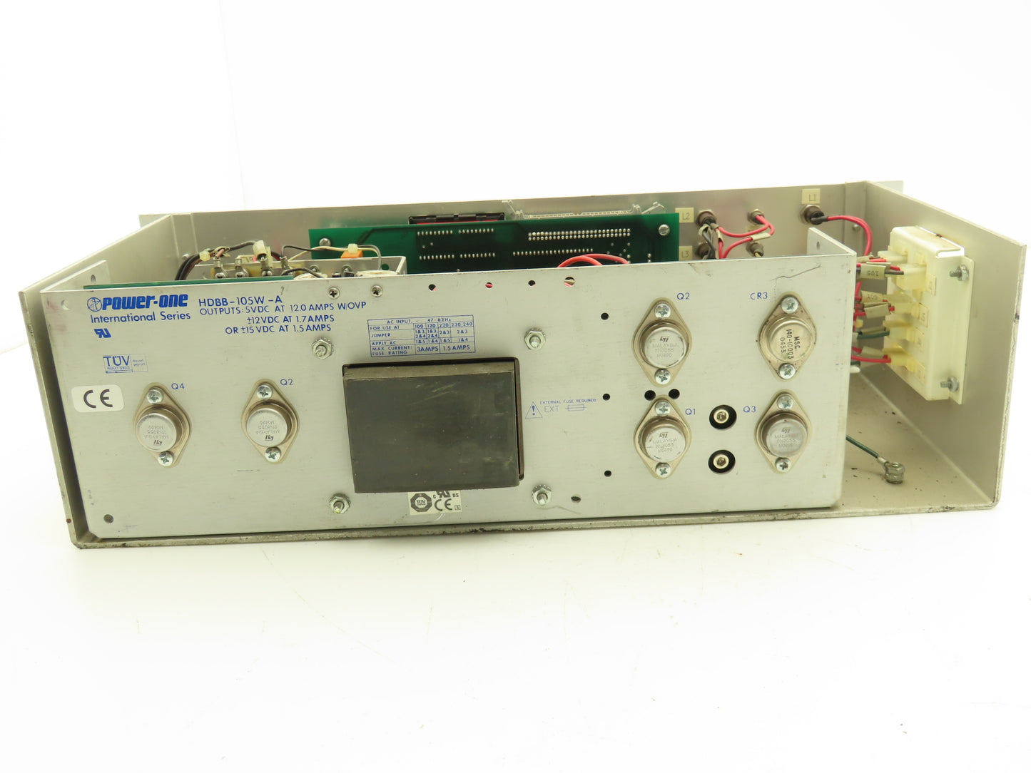Power-One HDBB-105W-A Power Supply 105W W/Rockwell Secondary Performance Board