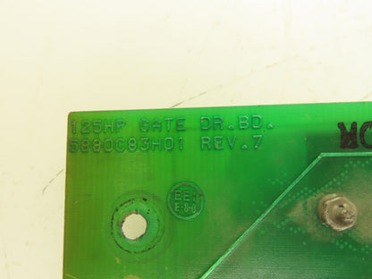 Westinghouse 5880C83H01 Logic Board 125HP Gate Dr Assy Rev 17