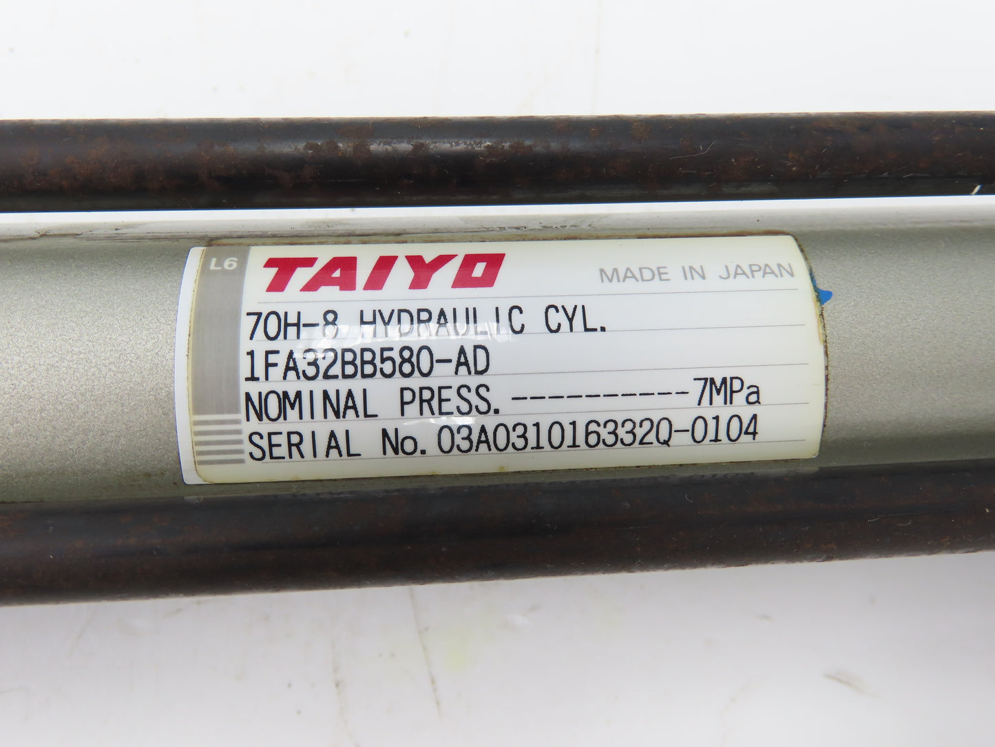 Taiyo 70H-8 1FA32BB580-AD Hydraulic Cylinder 32mm Bore 350mm Stroke 1015psi