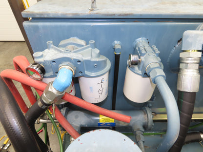 Oilgear Hydraulic Power Unit 90.9 GPM 3000 PSI 70 Hp Triple Pump 120 Gal