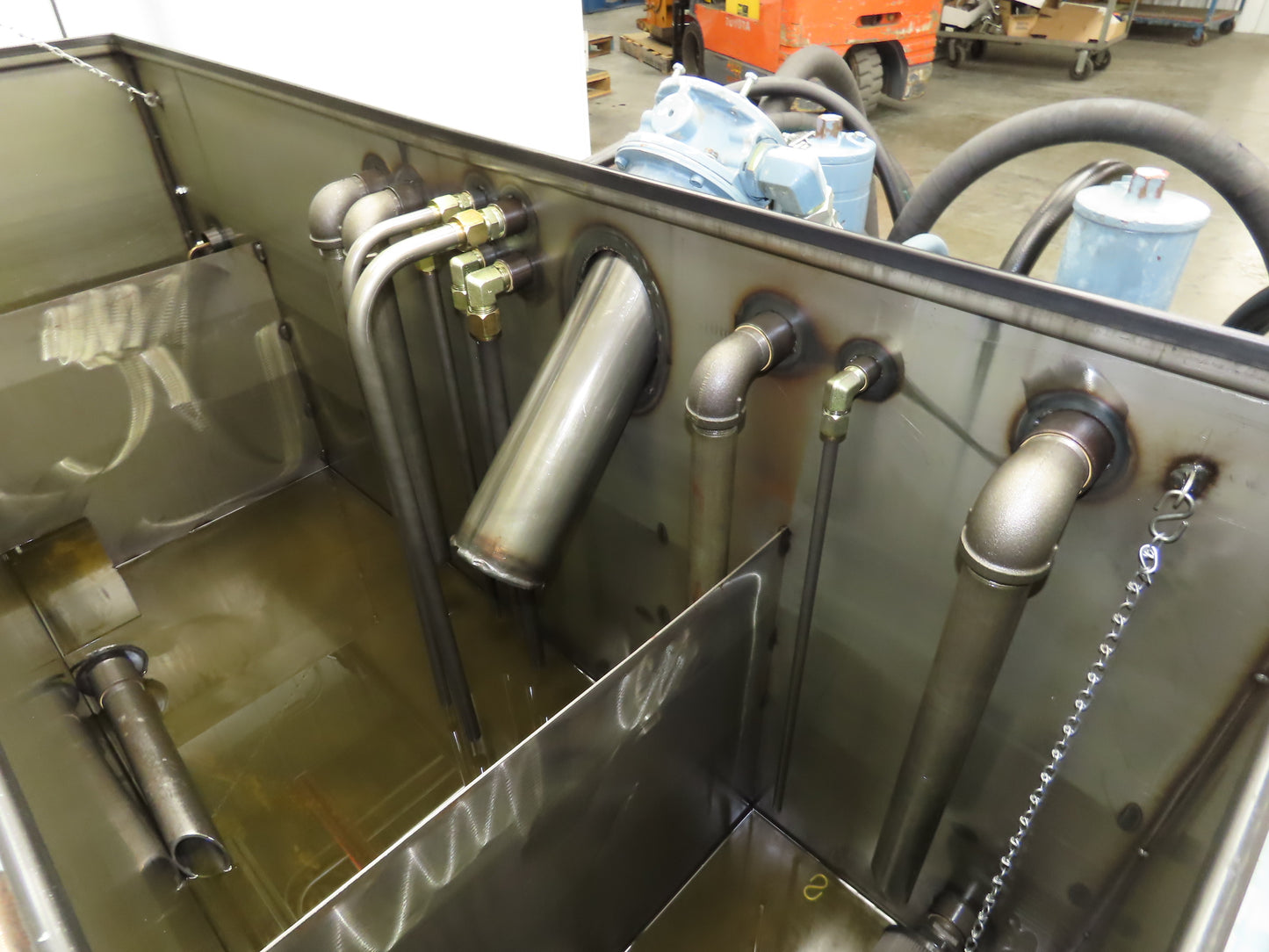 Oilgear Hydraulic Power Unit 90.9 GPM 3000 PSI 70 Hp Triple Pump 120 Gal