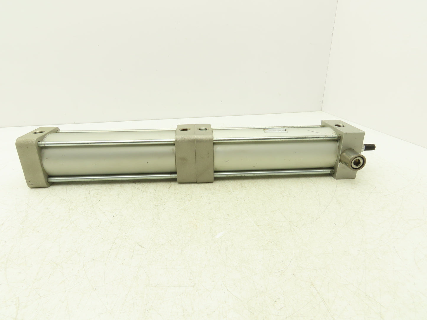 SMC NCDA1U250-0600+0000-XC11  2-Stage Pneumatic Air Cylinder 2.5" Bore 6" Stroke