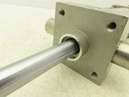 SMC NCDA1U250-0600+0000-XC11  2-Stage Pneumatic Air Cylinder 2.5" Bore 6" Stroke