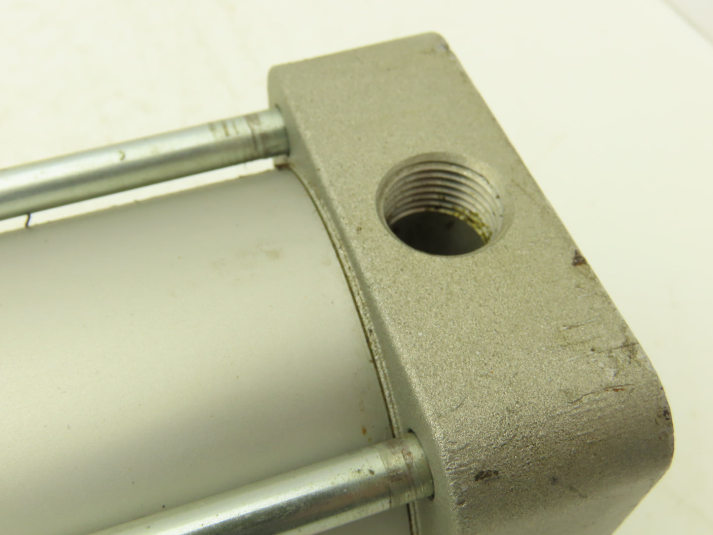 SMC NCDA1U250-0600+0000-XC11  2-Stage Pneumatic Air Cylinder 2.5" Bore 6" Stroke