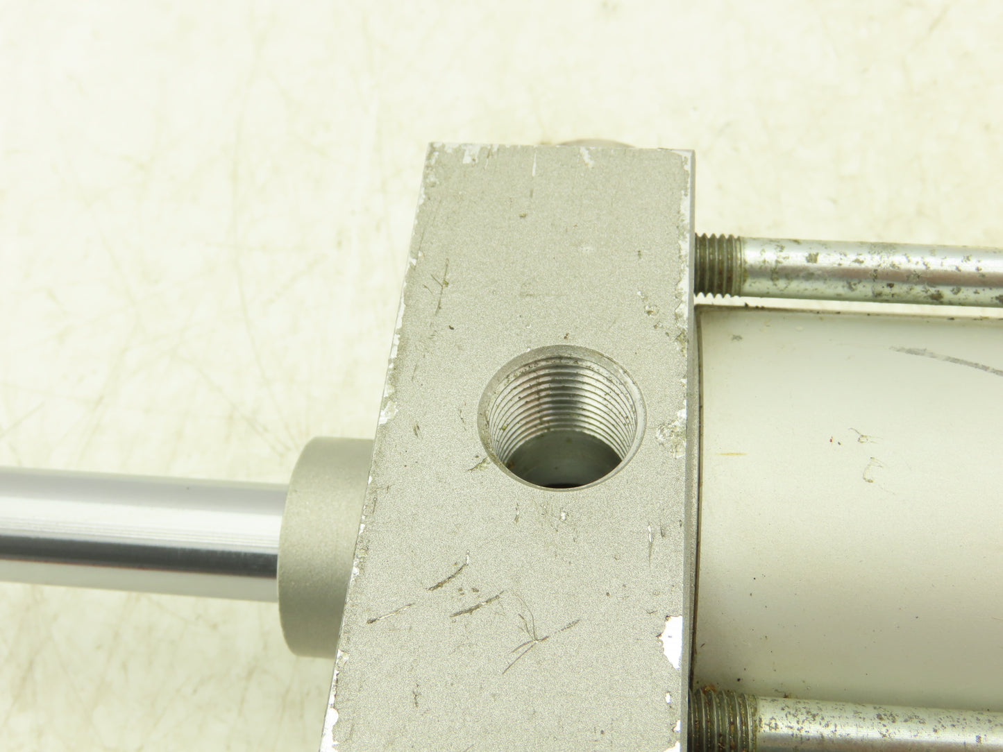 SMC NCDA1U250-0600+0000-XC11  2-Stage Pneumatic Air Cylinder 2.5" Bore 6" Stroke