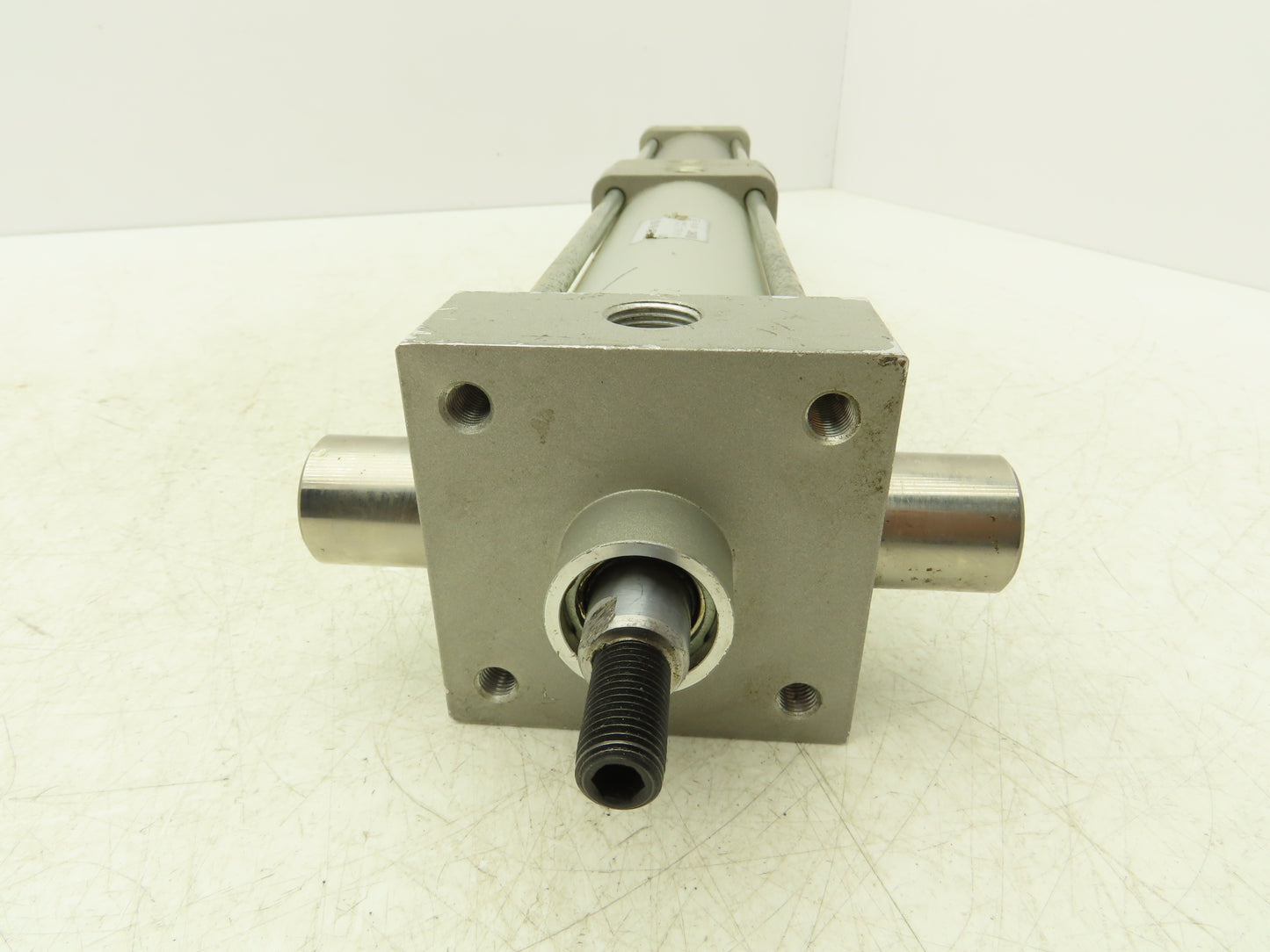 SMC NCDA1U250-0600+0000-XC11  2-Stage Pneumatic Air Cylinder 2.5" Bore 6" Stroke