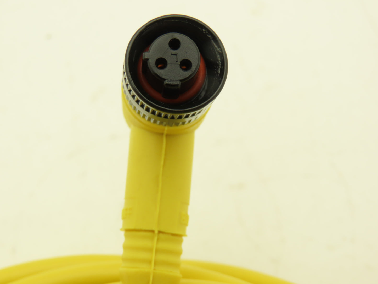 Balluff C21BE300VY300F Connector Cable 3 Pin Right Angle Female to Flying Leads