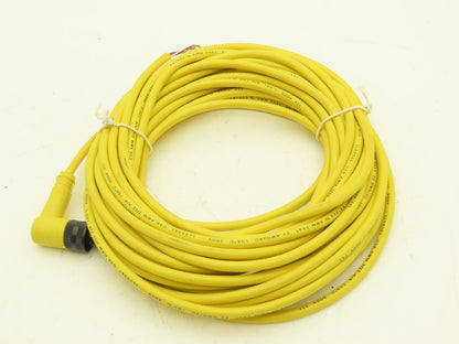 Balluff C21BE300VY300F Connector Cable 3 Pin Right Angle Female to Flying Leads