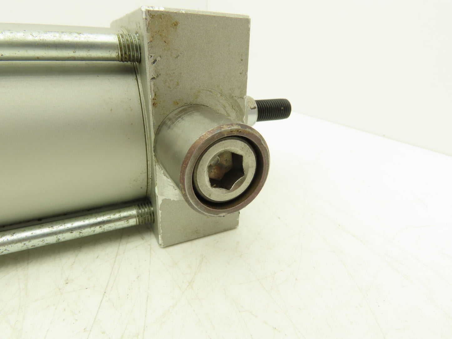 SMC NCDA1U250-0600+0000-XC11  2-Stage Pneumatic Air Cylinder 2.5" Bore 6" Stroke