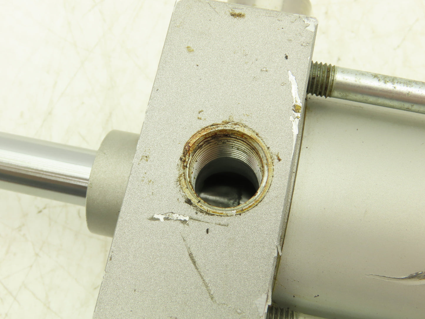 SMC NCDA1U250-0600+0000-XC11  2-Stage Pneumatic Air Cylinder 2.5" Bore 6" Stroke