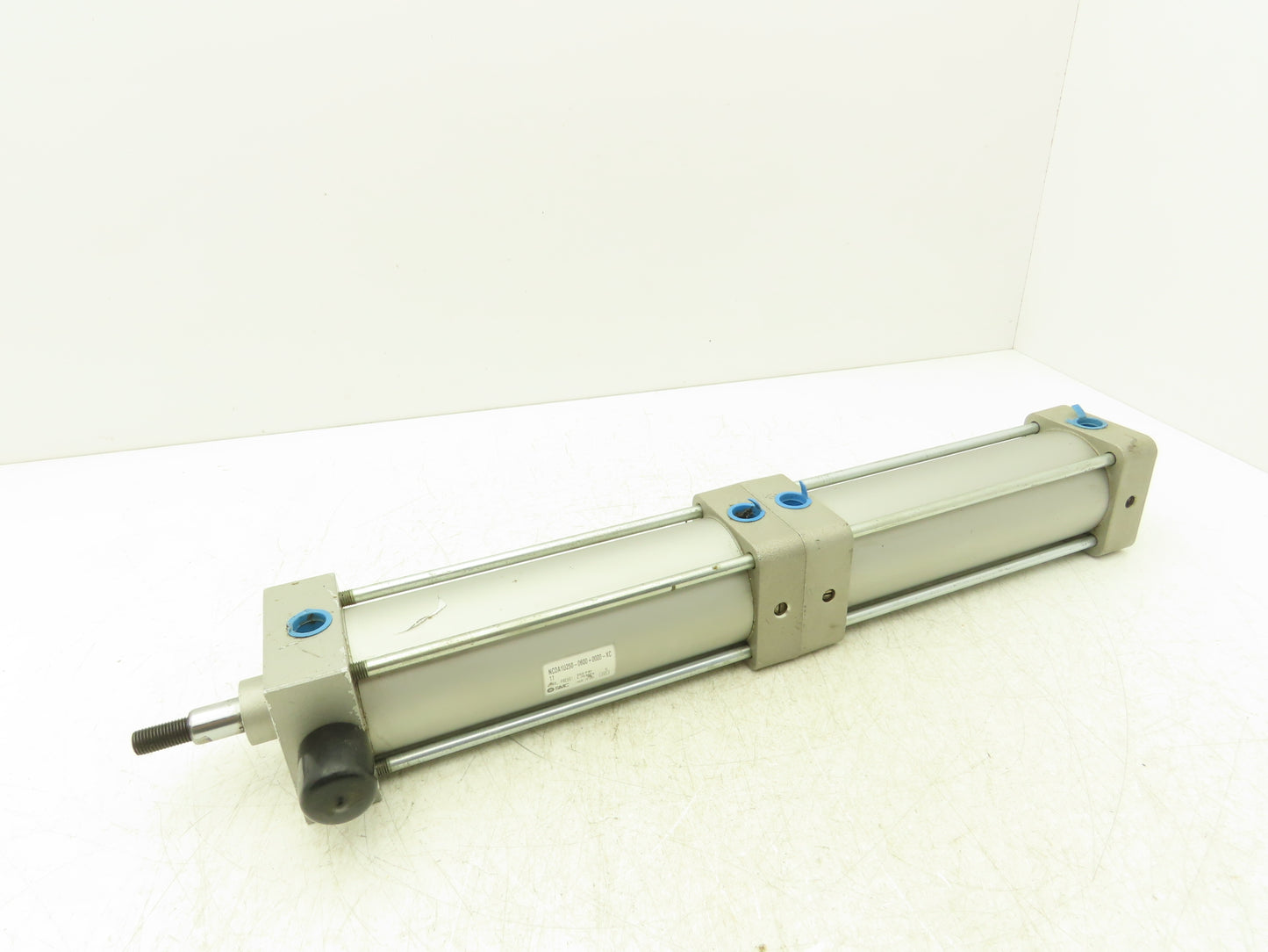 SMC NCDA1U250-0600+0000-XC11  2-Stage Pneumatic Air Cylinder 2.5" Bore 6" Stroke