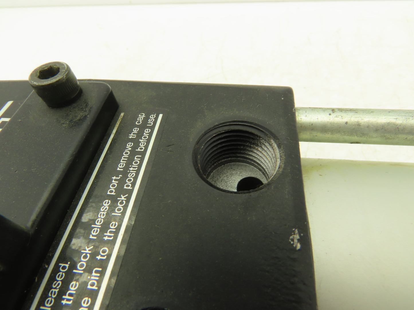 SMC Multi-Stage Pneumatic Air Cylinder 80mm Bore 100+55mm Stroke 145PSI Locking