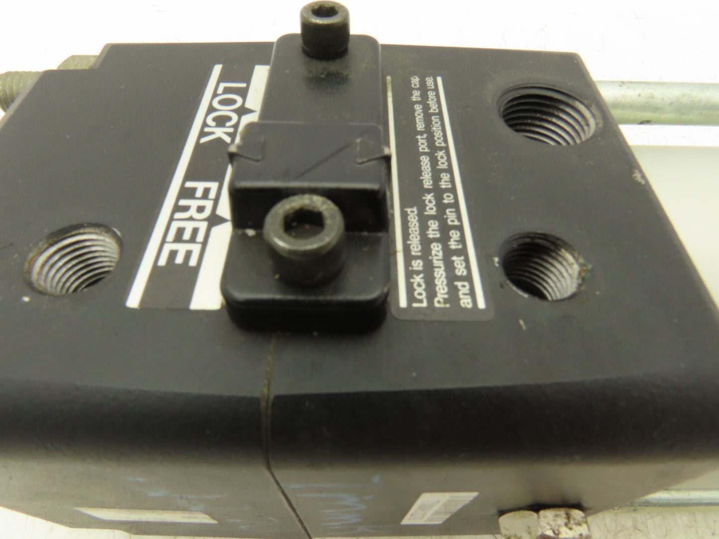 SMC Multi-Stage Pneumatic Air Cylinder 80mm Bore 100+55mm Stroke 145PSI Locking