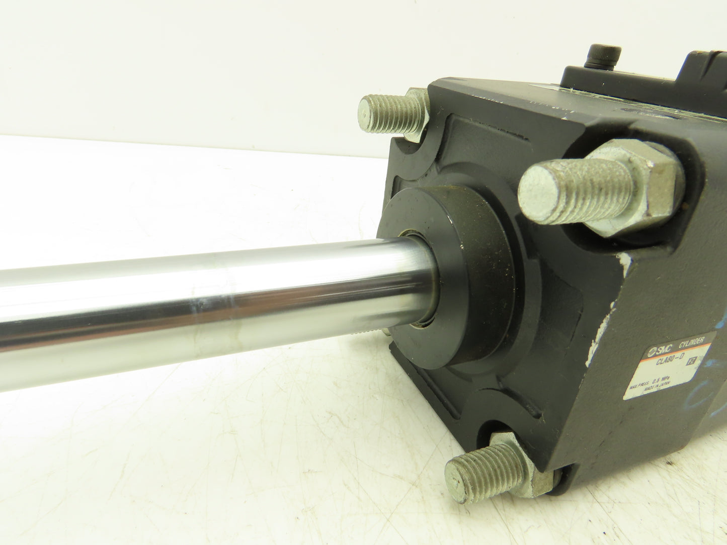 SMC Multi-Stage Pneumatic Air Cylinder 80mm Bore 100+55mm Stroke 145PSI Locking