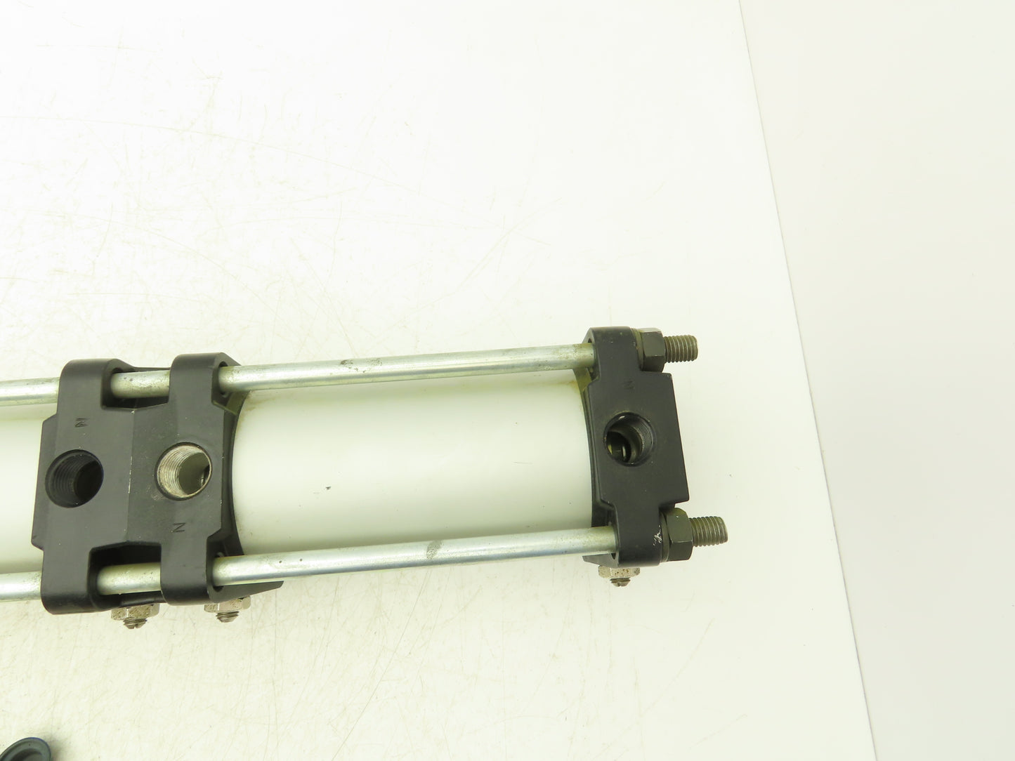 SMC Multi-Stage Pneumatic Air Cylinder 80mm Bore 100+55mm Stroke 145PSI Locking
