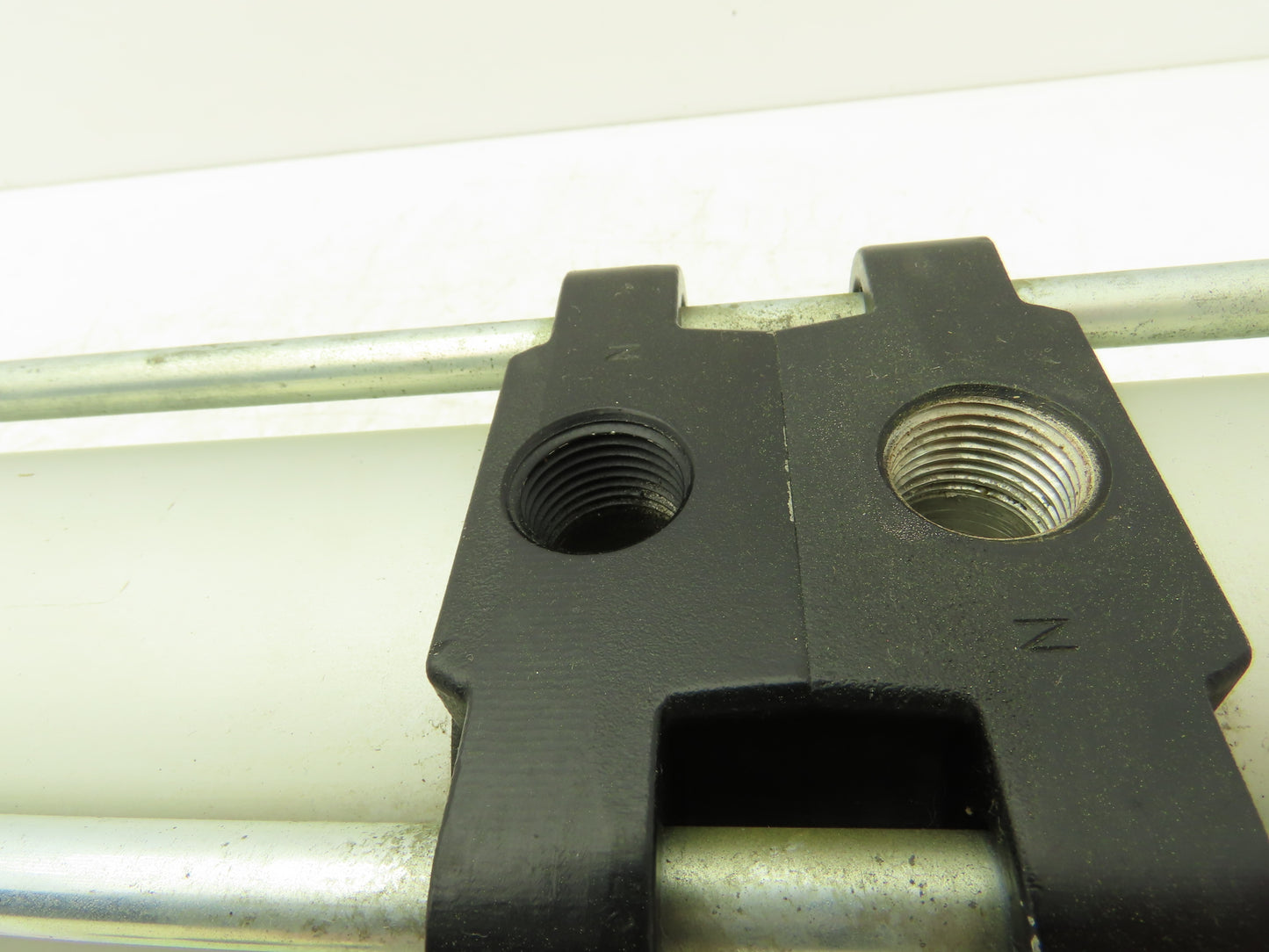 SMC Multi-Stage Pneumatic Air Cylinder 80mm Bore 100+55mm Stroke 145PSI Locking