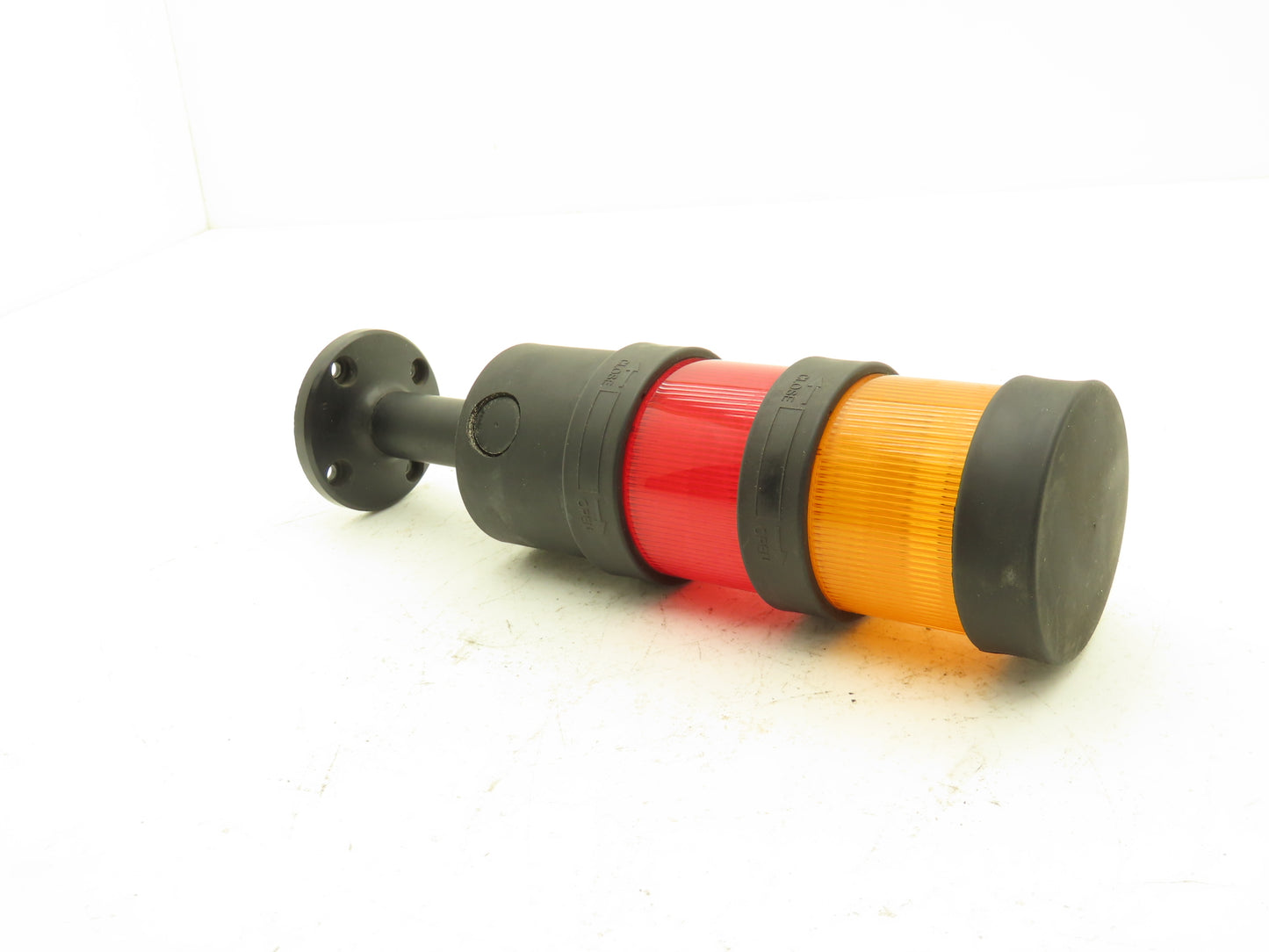 Telemecanique XVB C35  2 Light Indicator Tower Mountable Aluminum Base Lot Of 2