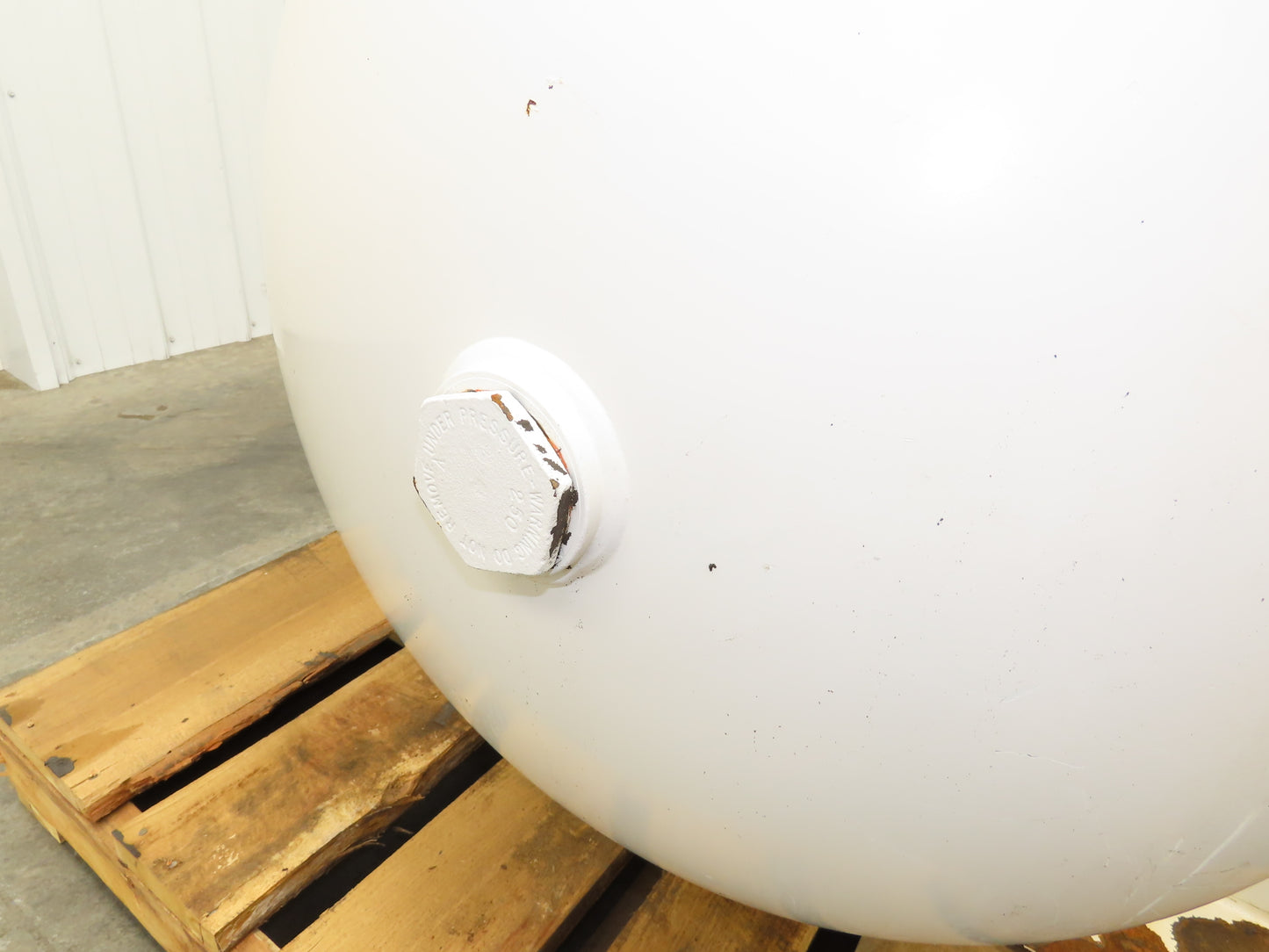 Manchester Compressed Air Receiver Tank 120 Gallon 200PSI 650°F Compressor