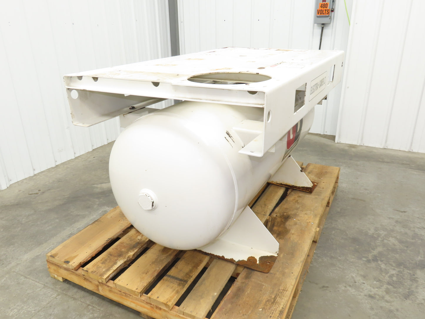 Manchester Compressed Air Receiver Tank 120 Gallon 200PSI 650°F Compressor