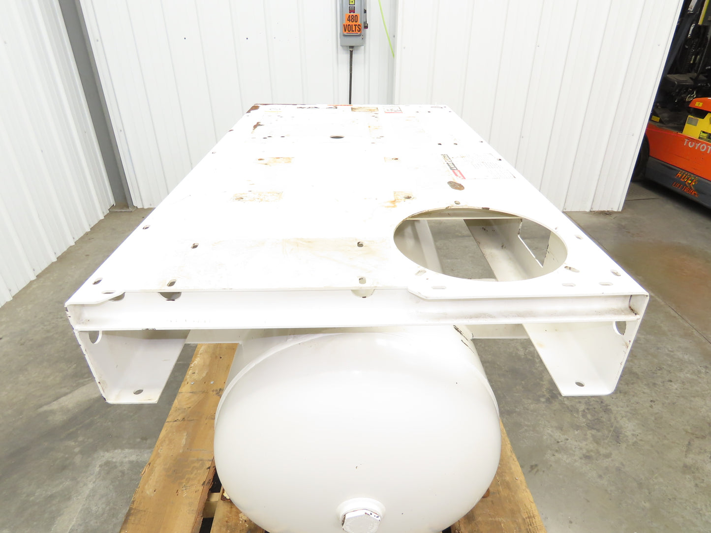 Manchester Compressed Air Receiver Tank 120 Gallon 200PSI 650°F Compressor