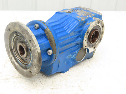 STM OMF 71 Helical Gearbox 179.6:1 Reducer 10rpm 35mm Hollow Shaft