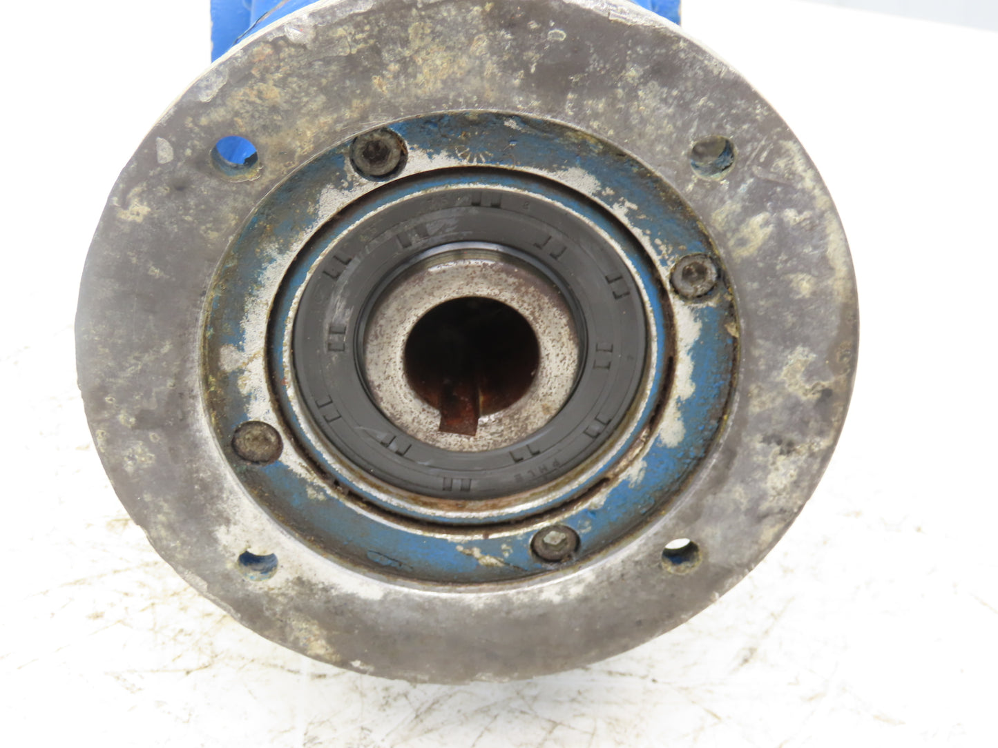 STM OMF 71 Helical Gearbox 179.6:1 Reducer 10rpm 35mm Hollow Shaft