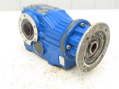 STM OMF 71 Helical Gearbox 179.6:1 Reducer 10rpm 35mm Hollow Shaft