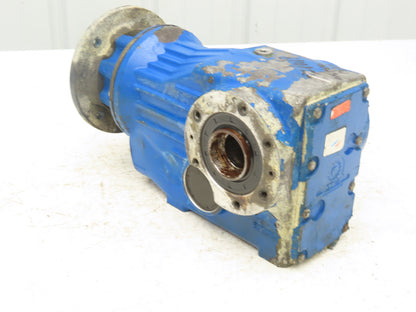 STM OMF 71 Helical Gearbox 179.6:1 Reducer 10rpm 35mm Hollow Shaft