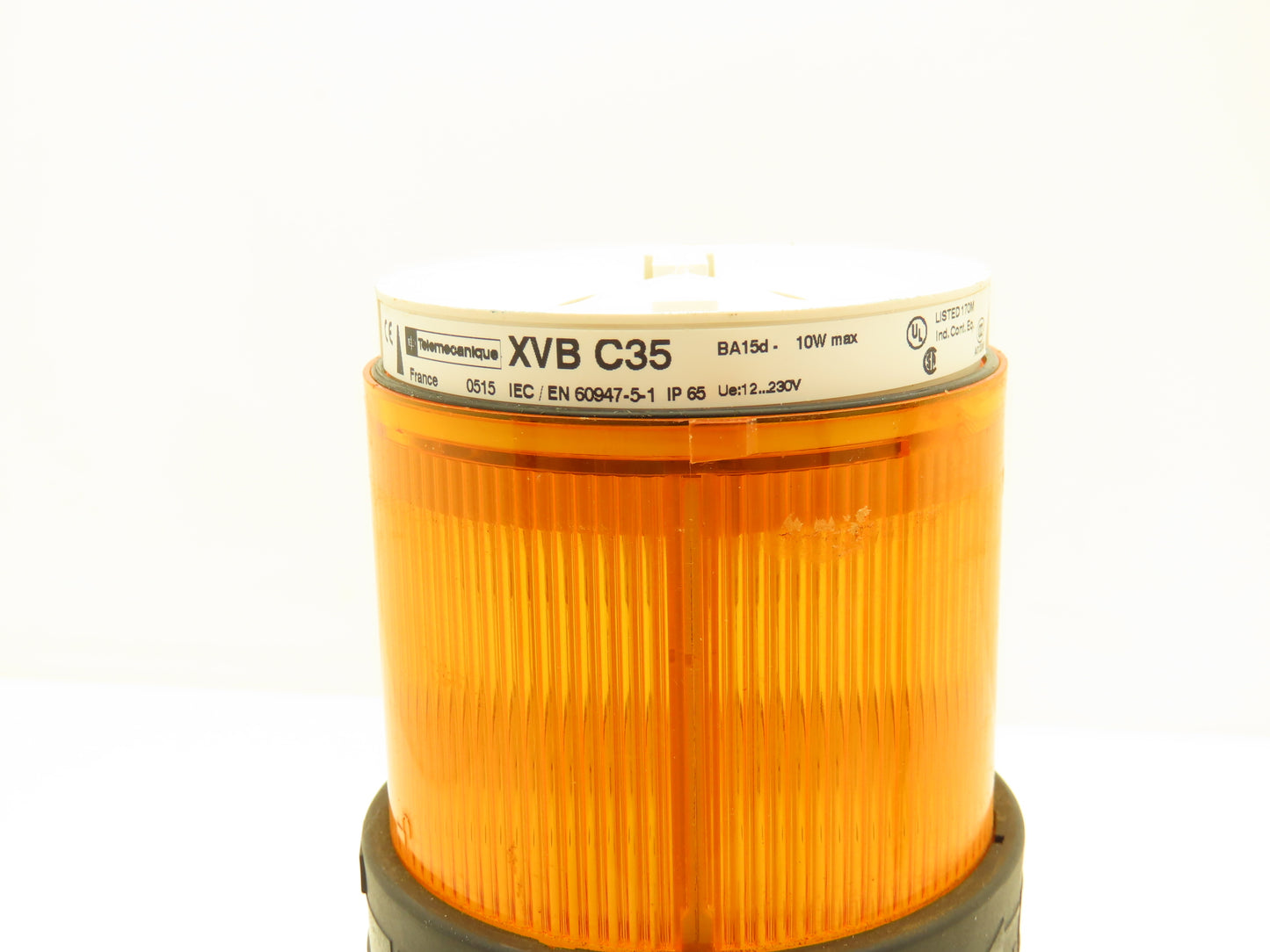 Telemecanique XVB C35 Light Indicator Tower Mountable Aluminum Base Lot Of 3