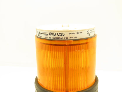 Telemecanique XVB C35 Light Indicator Tower Mountable Aluminum Base Lot Of 3