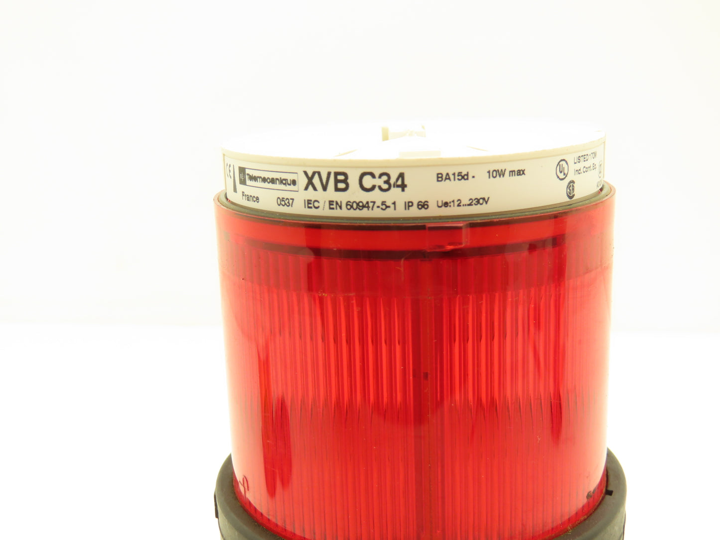 Telemecanique XVB C35 Light Indicator Tower Mountable Aluminum Base Lot Of 3