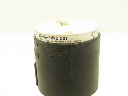 Telemecanique XVB C35 Light Indicator Tower Mountable Aluminum Base Lot Of 3