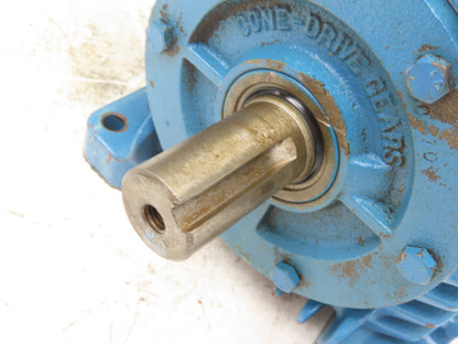 Cone Drive MH030A733-Y2 Worm Gearbox 36:1 Reducer 48 RPM 2Hp RH Output